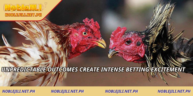 Unpredictable outcomes create intense betting excitement