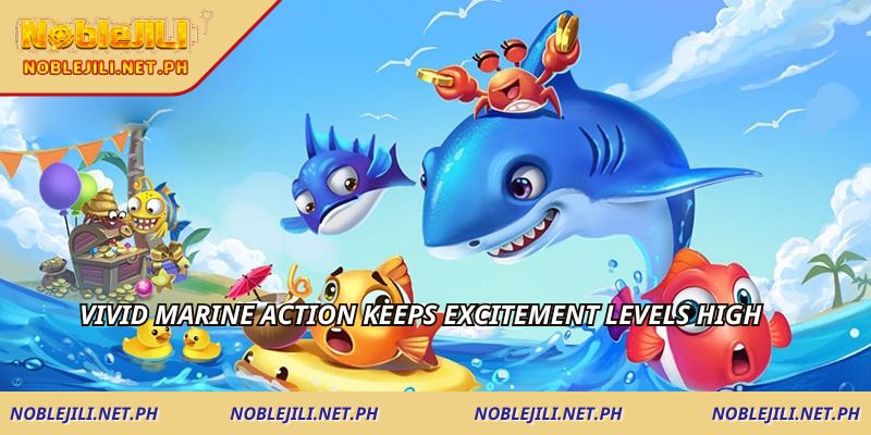 Vivid marine action keeps excitement levels high