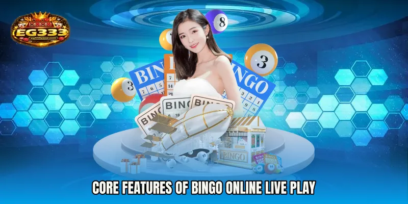 Core Features of Bingo Online live play