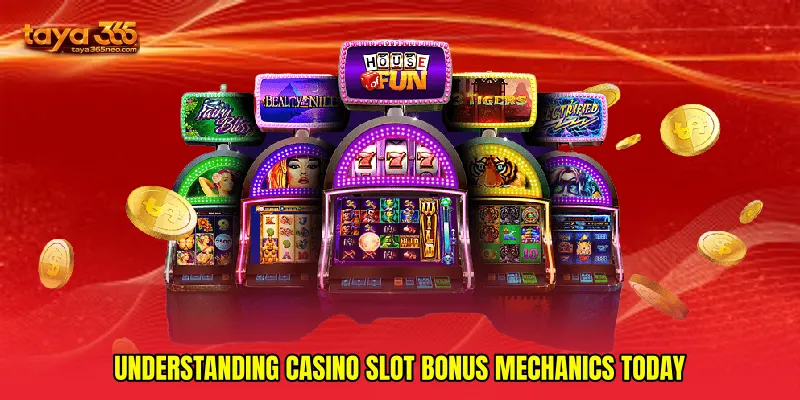 Understanding Casino slot bonus mechanics today